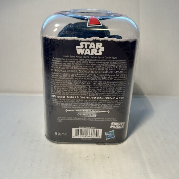 Hasbro Mighty Muggs Star Wars LANDO CALRISSIAN Mad Face Figure #11 Disney NEW - Picture 3 of 13